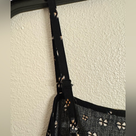 Old Nave Swing Tiered Black Dress - Picture 5 of 7